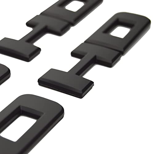 Image of 2x PartsTo inch3500 HD inch 3500 HD Emblem Nameplate for Chevrolet Silverado GMC Sierra Exterior Performance Trim Decal