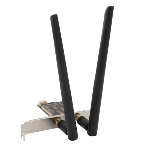 Tarjeta PCIe adaptador de red 5.2 compatible con Windows 10 y 11 (sin base de antena) miniatura 6