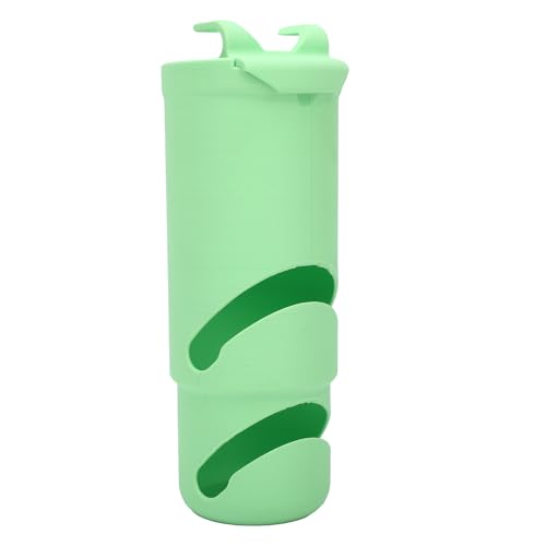 Alomejor Support de Rangement en Silicone pour Clôture de Tennis, Support Organisateur pour 3 Balles, Serviette, Bouteille d'eau, Sac 9 X 8,2 X 21,2 Cm, Accessoire de Court à Clipser pour Joueurs