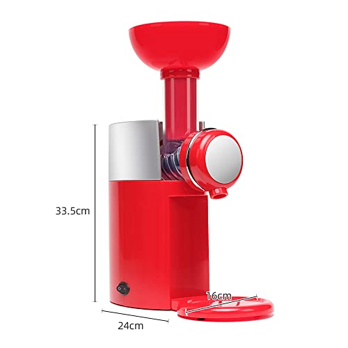 Karlak Eismaschine Multifunktionale Haushaltsautomatik 160W 1000ml Big Capaicty Mini DIY Slush Fruit Dessert Maker – Bild 7