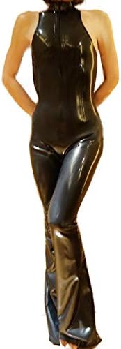 Amazon Co Jp ハイネックジャンプスーツ ラズオリジナル 色変更可能 キャットスーツ 国内製作 コスプレ ラバー Rubber 服 ファッション小物