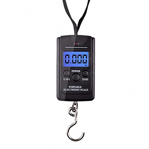 Image of Nartel® Luggage Scales Portable Digital Scale Electronic Suitcase Scale Hanging Scales Luggage Weighing Scale 40 Killogram with Backlight with Tare Function Lightweight for Travel