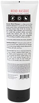 Jousse Mend Masque | Repairing Hair Mask | Sulfate Free, Paraben Free | Hydration, Smoothness, & Shine | All Hair Types | 8 oz.