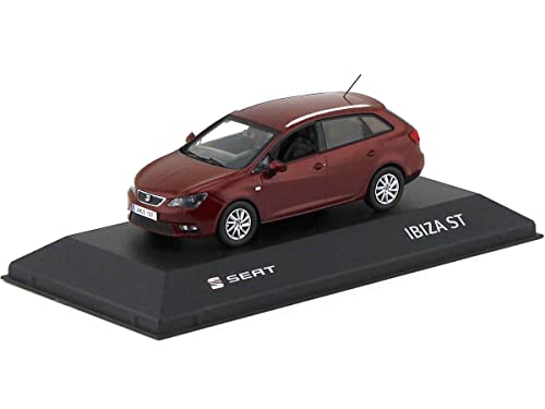  2014 Seat Ibiza ST Dark Red 1:43 Seat Autoemozione 27