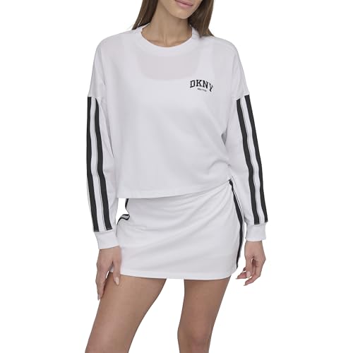 DKNY T-shirt à manches longues Varsity résout vos dilemmes de mi-saison