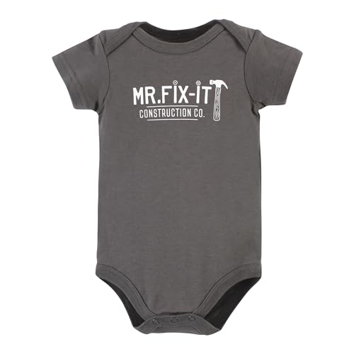 Image of Hudson Baby Unisex Baby Cotton Bodysuits 5-pack