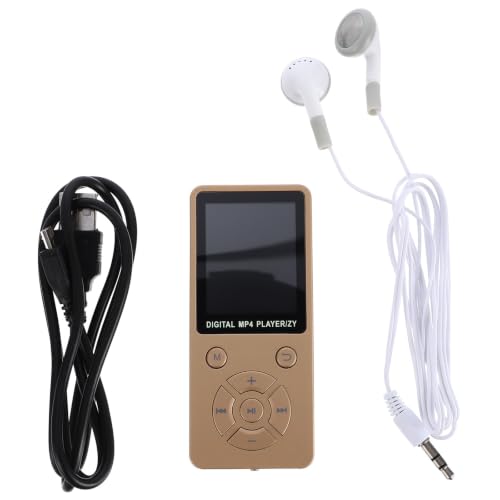 YOSADIER Reproductor de Música Mp4 sin Pérdida Pantalla de 1,8 Pulgadas, 32 GB, Batería de 180mah, Diseño Elegante y Compacto para Ejercitarse o Llevar en Bolso