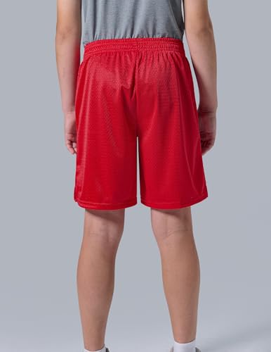 Image of Liberty Pro 5 Pack Youth Boys Athletic Mesh Basketball Shorts