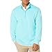 Charles River Apparel Crosswind Quarter Zip Sweatshirt, Aqua, M