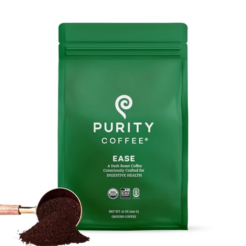 Purity Coffee EASE Low Acid Dark Roast Ground