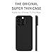 PEEL Super Thin Case for iPhone 15 Pro Max (Blackout) – Sleek Minimalist Design, Branding Free, Ultra Slim – Protects & Showcases Your Device