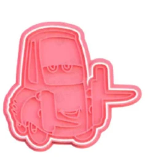 Miniatura 4 de McQueen Cars Cookie Cutter & Stamp