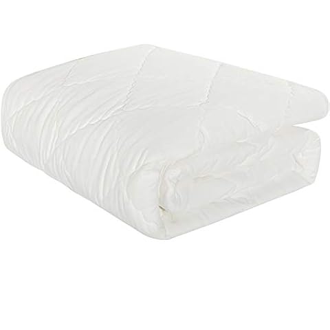 NTBAY Toddler Down Alternative Comforter, 39 x 47, White — $19.99 (41% off)