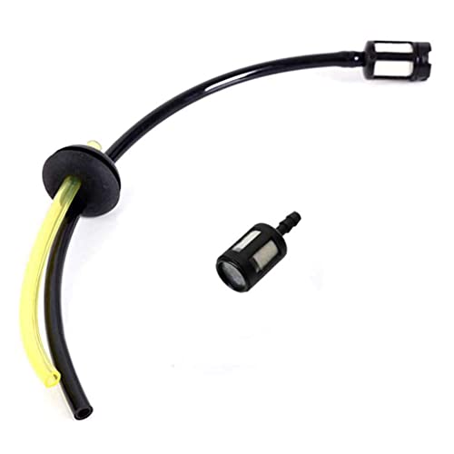 HURI Universel Filtre à essence joint pour Débroussailleuse Timbertech, Taille-haie, outil 4 en 1 et Moteurs dont le réservoir possède une ouverture de 18...