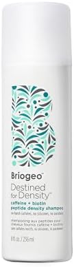 Briogeo Destined for Density Caffeine + Biotin Peptide Density Shampoo | Increases Hair Thickness and Volume for Fine or Thinning Hair | Sulfate-Free | Vegan & Cruelty-Free