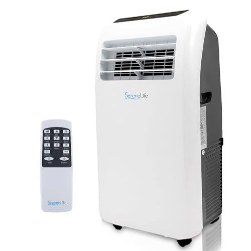Serenelife stille mobiele 4-in-1 airconditioner 12.000 BTU