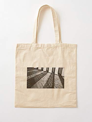 Osirisshoes Architecture Metal Steps Theater Theatre Tote Cotton Very Bag | Bolsas de supermercado de lona Bolsas de mano con asas Bolsas de algodón duraderas