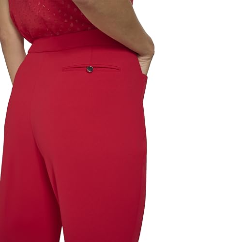 Image of Calvin Klein Women's Classic Fit Straight Leg Suit Pants