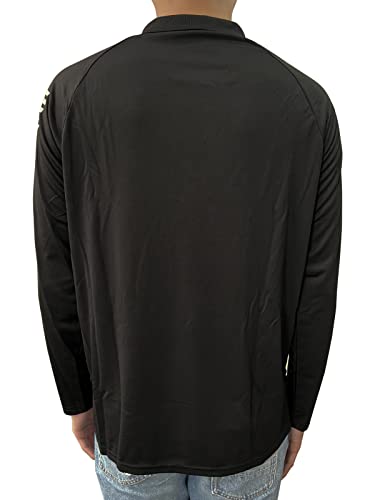 HARGLESMAN Mens American Flag Long Sleeve Polo Shirt4