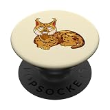 Kawaii Eurasian Lynx PopGrip