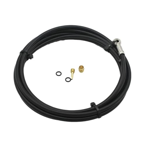 WDPASODYU 2M Bicycle Hydraulic Brake Hose Rubber Road Bike Brake Hose Line Compatible with MT4/MT5/MT6/MT7/ MT8 Cycling Bike Parts