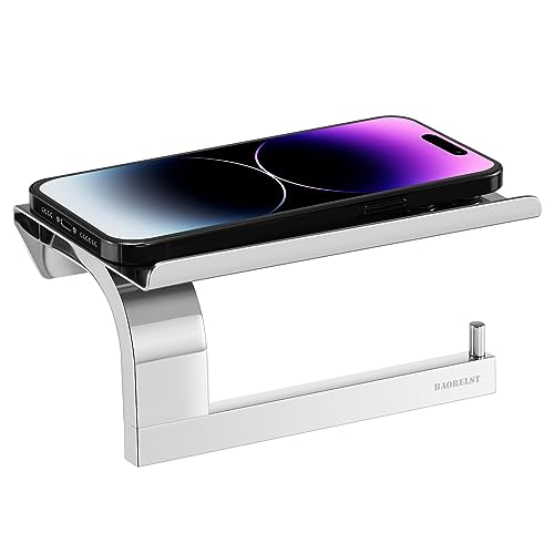 BAORELST Toilettenpapierhalter mit Ablage,304 Edelstahl...