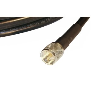 MPD Digital Ham and CB Radio PL-259 UHF Male RG-213 Coaxial Jumper Made in The USA (TM) | MIL-C-17 163A RG-213 U PL259 Low-Loss Double Shielded Coax Cable (9 feet)