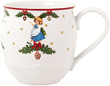 Villeroy & Boch 14-8332-4843 Coffee Mug, Porcelain, White/Coloured