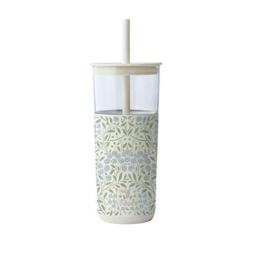 Image of REDUCE Aspen - 20oz Vacuum Insulated Glass Tumbler - Extra Wide Straw & Lid