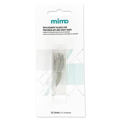 Lâmina de Reposiçao para Estilete de Precisão Mimo - 12 Unids