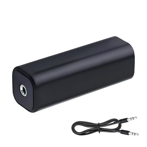 Aislador de Ruido de Circuito, Bucle de Tierra para Sistema de Audio de Coche/Altavoz Doméstico, con Cable de Audio de 3.5Mm Jack, Aislador de Ruido de Eliminación de Interferencias para Audio Coche