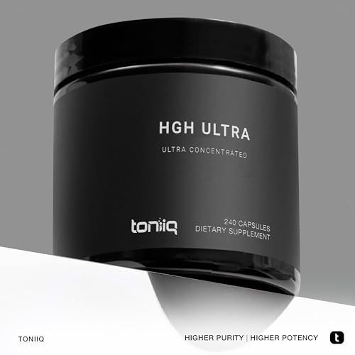 Toniiq NPN Hgh Supplements For Men & Women (240 Count) 3,550Mg+ Support Muscle Growth & Healthy Levels Of Human Growth Hormone thumb #2