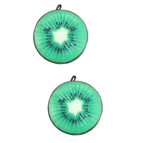 Ciieeo 2piezas Cojín Decorativo De Kiwi Almohada Suave para Silla Sofá y Oficina Funda Desmontable y Lavable para Relajación y Decoración del Hogar