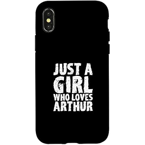 Just A Girl Who Loves Arthur iPhone X/XS Case Cover