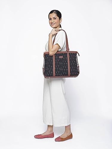 ZOUK Vegan Leather Women's Office Bag for 15.6 inch Laptop, MacBook - Image 3