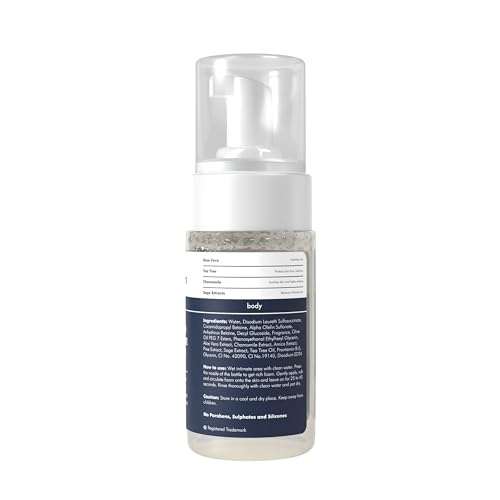 Bodywise Man Matters Intimate Wash with Aloe Vera, Tea Tree for Men Anti Bacterial, Anti Itch, Anti Odour | Better Private Parts Hygiene| pH Balanced Intimate |120 ml