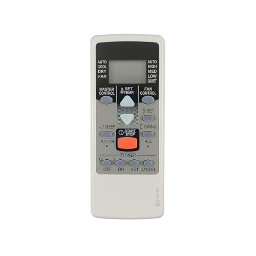Image of 7SEVEN Compatible with O General AC Remote Control AR-JE6 Model 23S Suitable for 1 1.5 2 Ton Spilt OG Air Conditioner - Match Key by Key Exactly with Existing Remote Function