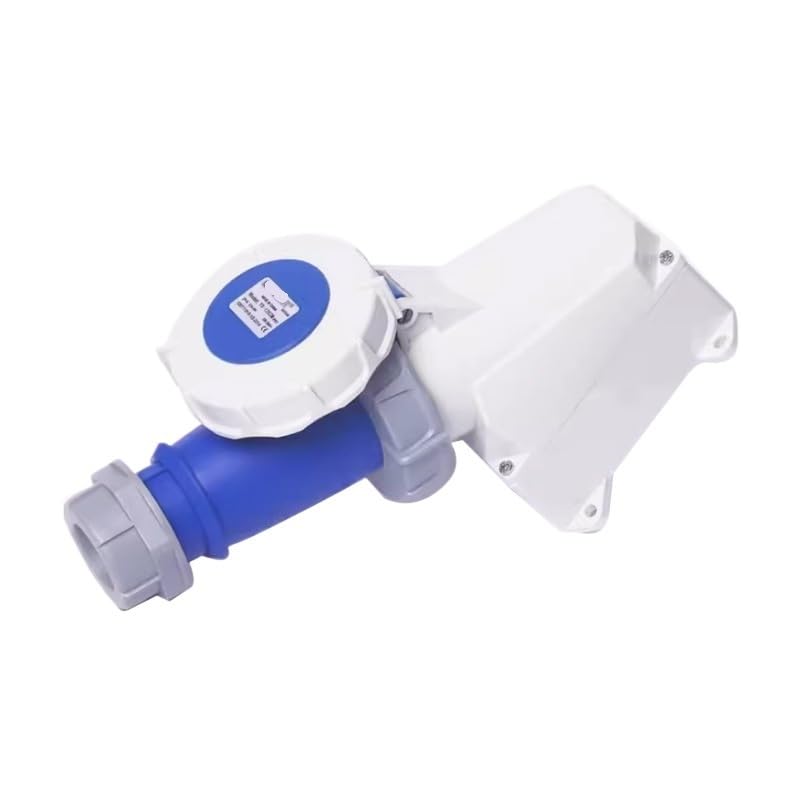 IP67 Waterproof Aviation Plug Connector 3 core 16A Three-Phase Explosion-Proof Industrial Socket 220V(Surface Mounted Socket)
