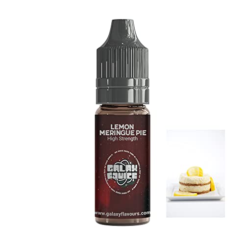 Saborizante de tarta de merengue de limón - Saborizante alimentario de alta potencia - Más de 230 sabores - Botella de 10 ml.
