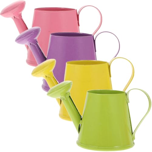 4 pcs Kids Watering Can Children Garden Watering Kettle Watering Cans Outdoor Indoor Plant Care Fun Boys Girls