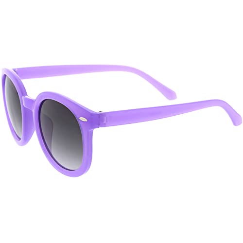 zeroUV - Kids Round Oversize Retro Fashion Kids Sunglasses D2993