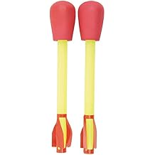 Stomp Rocket Ultra Rocket Refills, 2 Rockets - Replacement Foam-Tipped Rockets for Kids - Fun Backyard & Outdoor Kids Toys Gifts for Boys & Girls