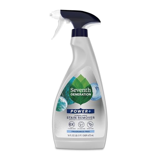 Seventh Generation Laundry Stain Remover, Free & Clear, 16 oz (Pack of 8)