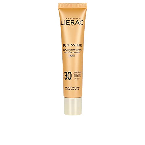 Lierac BB Cream Viso SPF 30 Anti Età, Protezione UVB, UVA, Infrarossi, per Tutti i Tipi di Pelle, Formato da 40 ml