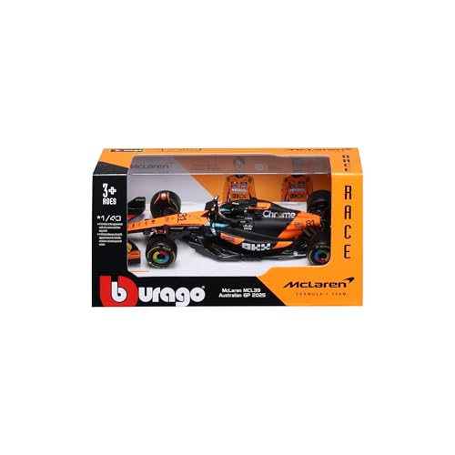 Bburago MCL39 Oscar Piastri F1 1/43 Diecast 38248OP miniatura 1