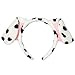 Olivemont Dalmatian ears headband for dog costume (dalmatian)