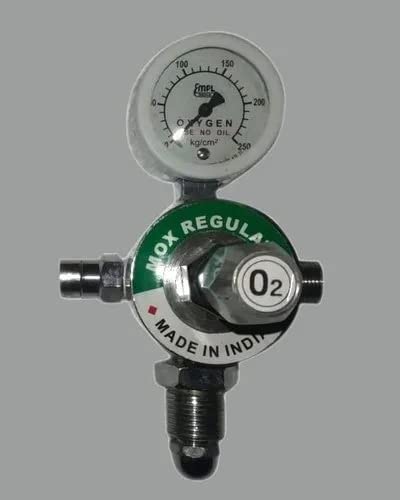 Double Gauge Single Stage Medical Oxygen (O2) Gas Regulator (MOX Regulator) for hospitals, clinics & home use (REGULATOR) (B0BWY5XJ8X) Amazon Price History, Amazon Price Tracker