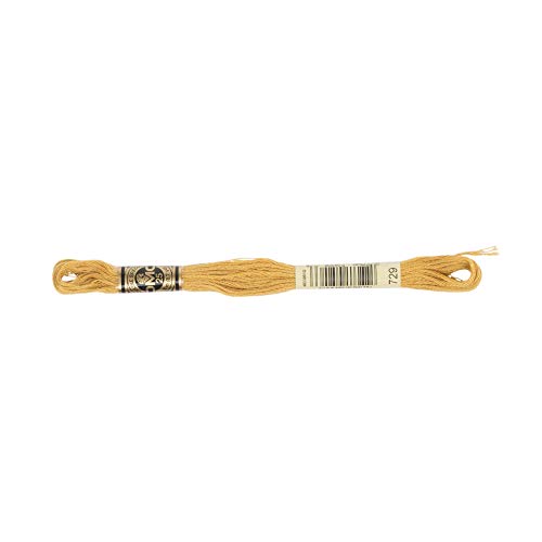 Image of DMC 6-Strand Embroidery Cotton Floss, Medium Old Gold