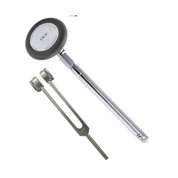 MDF Babinski Telescoping 2.0 Martillo Neurológico con Pincel y Diapasón 128Hz miniatura 1