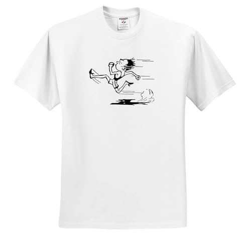 3dRose, Runner, T-Shirt